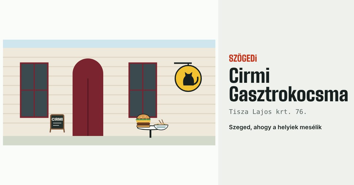 Cirmi Gasztrokocsma