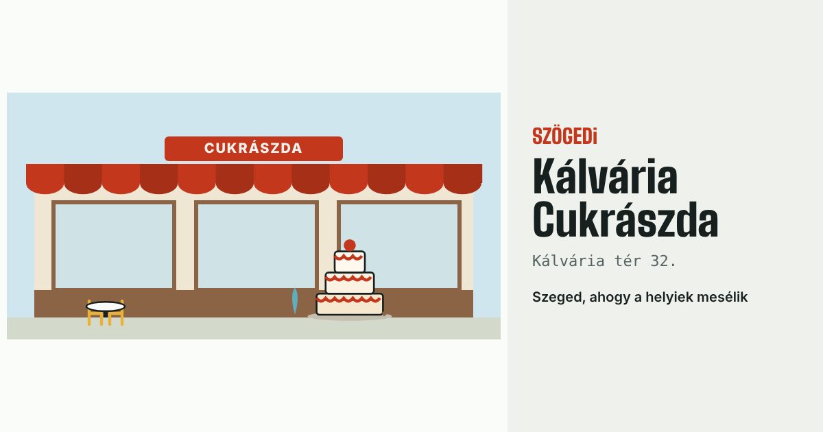 Kálvária Cukrászda