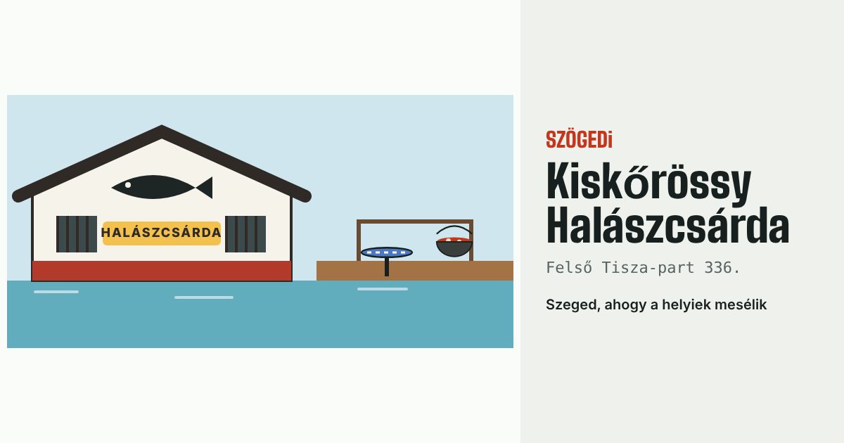 Kiskőrössy Halászcsárda