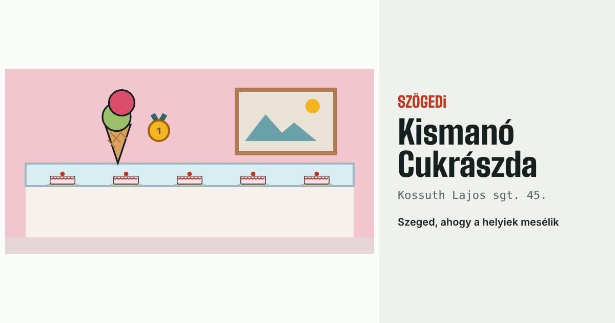Kismanó Cukrászda